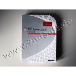 SQL Server 2008 Standard R2 mit 10 CALs Vollversion, deutsch
