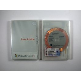 Windows 2008 Enterprise Server R2/x64, SB-Vollversion mit 25 CALs, deutsch