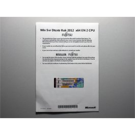 Windows 2012 Server Datacenter Edition, Fujitsu-ROK, bis zu 2 CPU, englisch/MUI - neu