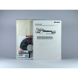 Windows 2000 Server mit 5 Clients SB/OEM Vollversion, deutsch