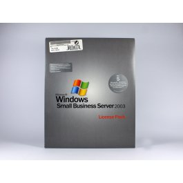 5 Zugriffslizenzen (Benutzer) für Windows Small Business 2003 Server, MLP, deutsch - neu