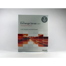 Exchange Server 2007 Standard x64 mit 5 CALs, Vollversion, englisch - neu