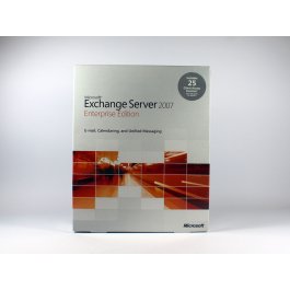 Exchange Server 2007 Enterprise x64 mit 25 CALs Vollversion, englisch - neu