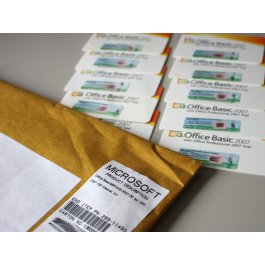 10 x Office 2007 Basic MLK (Lizenz) mit deutschem OPK