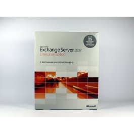 Exchange Server 2007 Enterprise x64 mit 25 CALs Vollversion, deutsch
