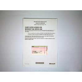 5 Zugriffslizenzen (Benutzer) für SQL Server 2008 Standard, OEM