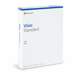 Visio 2019 Standard 32-Bit, x64 Vollversion - neu