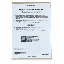 Windows 2019 Server Standard Edition HP-ROK, französisch (für bis zu 16 Kerne)