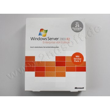Windows 2003 Enterprise Server Edition R2