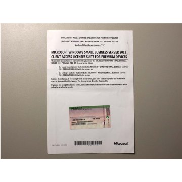 Windows Small Business Server 2011 Client Access User Standard