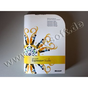Expression Studio Mac/Win, englisch