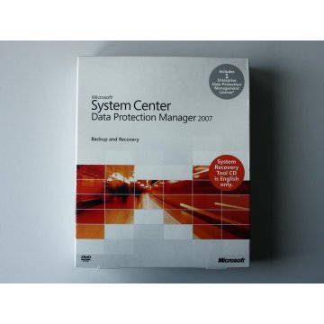 System Center 2007 Data Protection Manager mit Einprozessorlizenz, 32-Bit, x64 Vollversion, englisch - neu