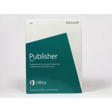 Publisher 2013 Vollversion, deutsch - neu