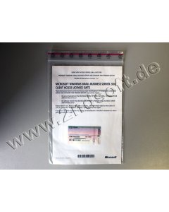 5 Zugriffslizenzen (Benutzer) für Windows Small Business Server 2008 Standard, SB, englisch - neu