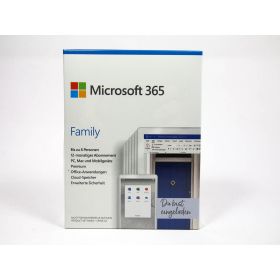Office 365 Family mit 6 Rechnern, deutsch - neu