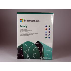 Office 365 Family mit 6 Rechnern, P8, deutsch - neu
