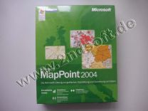 MapPoint 2004 Europäische Ausgabe Update, englisch - neu