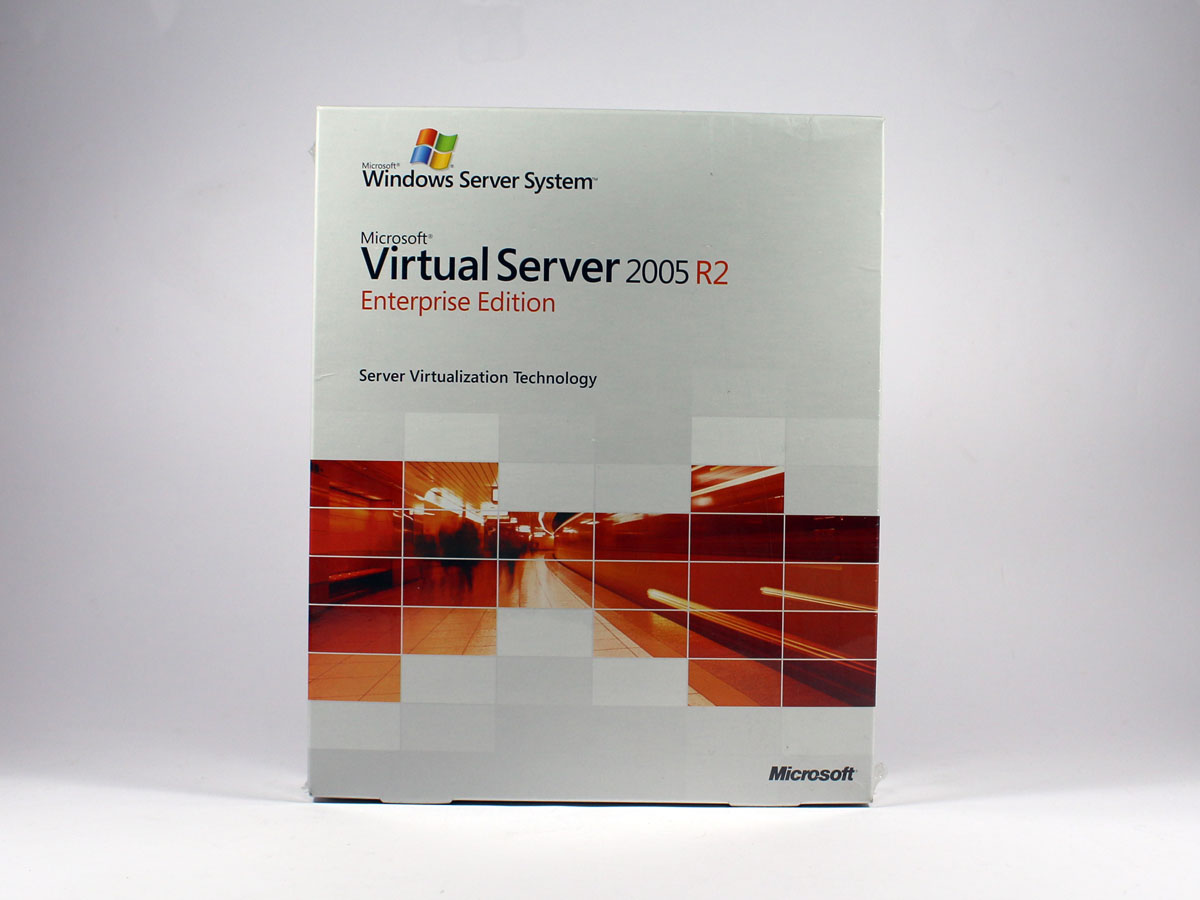 Virtual Server 2005 Enterprise R2 Vollversion, englisch für Windows